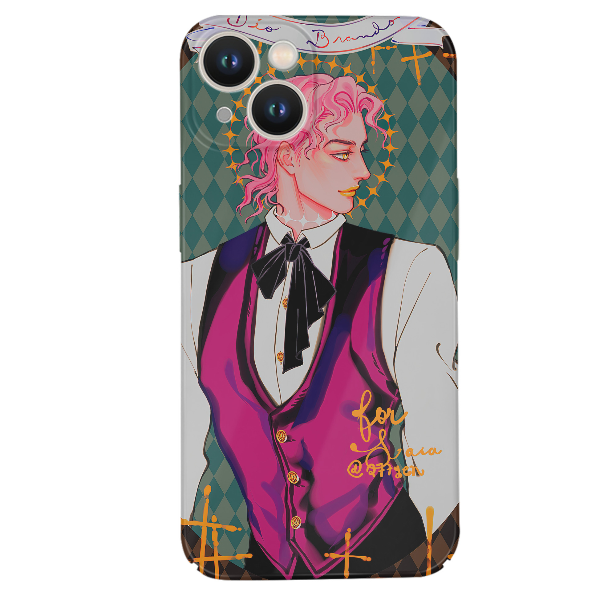 （画像用） ジョジョの奇妙な冒険 JoJo's Bizarre Adventure 【iPhone 14シリーズ対応】ハードケース